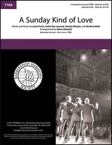 A Sunday Kind of Love TTBB choral sheet music cover